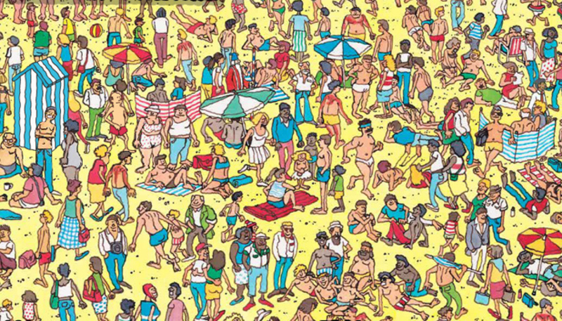 Où est Charlie? A la plage