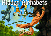 Lettres cachées et Tarzan