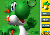 Etoiles à retrouver avec Yoshi